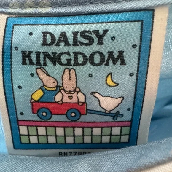 VINTAGE DAISY KINGDOM Girls Dress Size 8 Roses Lilacs Tea Length Factory Made
